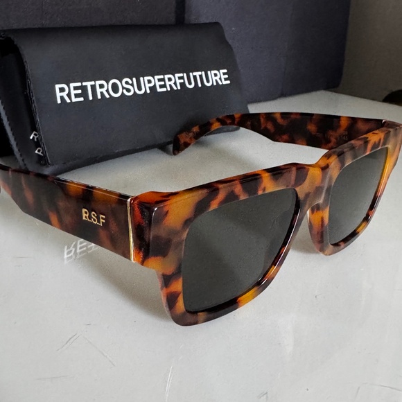 RETROSUPERFUTURE Mega Spotted Havana Sunglasses main image 7